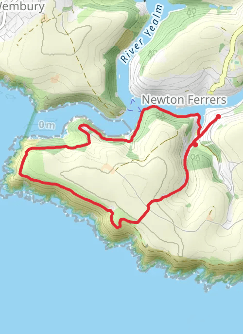 Hike on Newton Canal and Brakehill Plantation Loop mobile static map