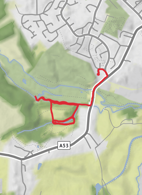 Staffordshire Moorlands - Threshold mobile static map