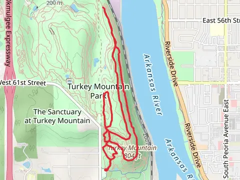 Yellow and Blue Loop Trail