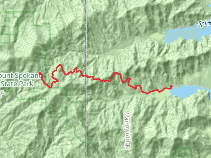 Selkirk Lodge to Twin Lakes