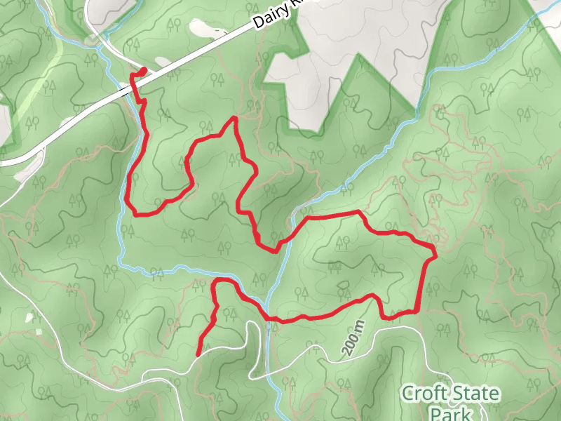 Kelsey Creek - Palmetto Trail