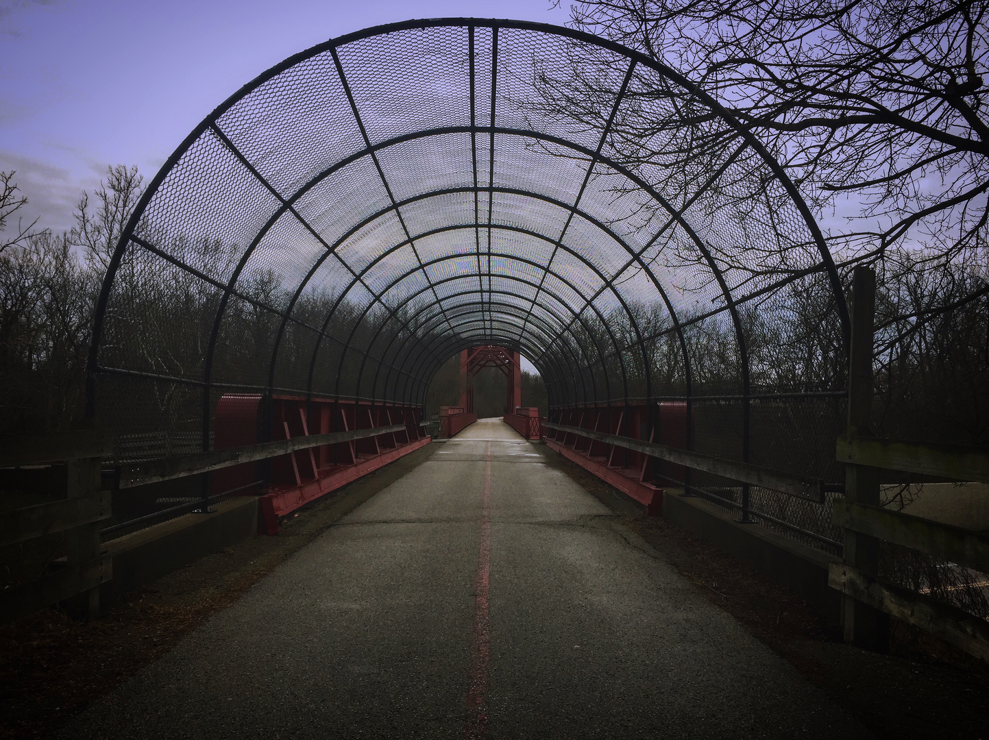 An image depicting the trail Monon Rail Trail and its surrounding area.