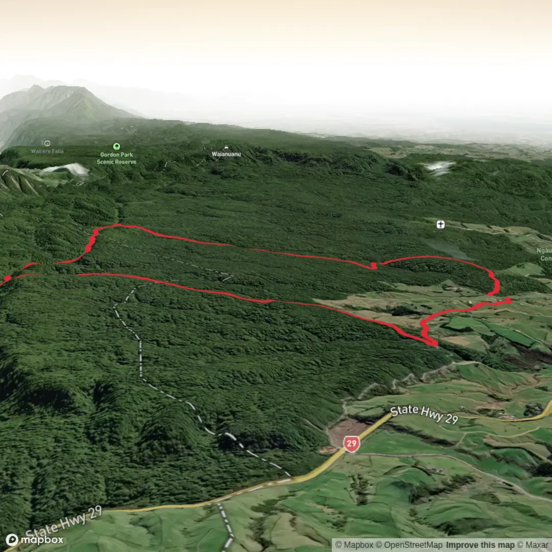 An image depicting the trail Henderson Loop and its surrounding area.