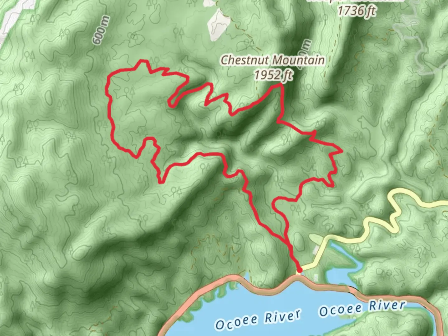 An image depicting the trail Clemmer - Rim Rock - Clear Creek Loop and its surrounding area.