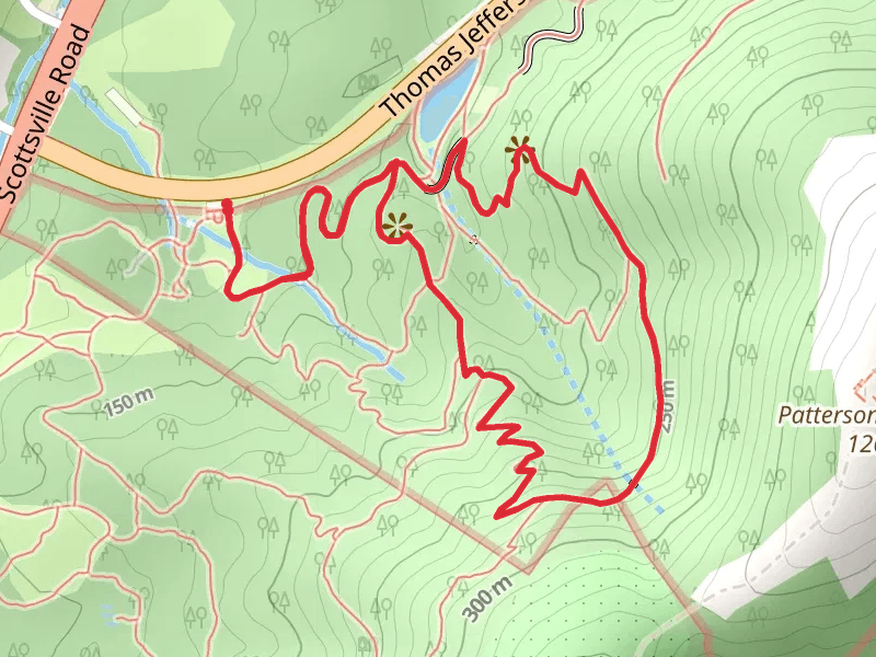 Saunders-Monticello and Jason Stevens Loop Trail