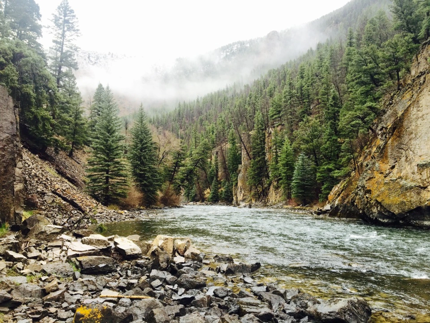 An image depicting the trail Blue River Trail and its surrounding area.