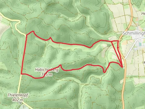 Bad Arolsen Wanderweg S1 and S2