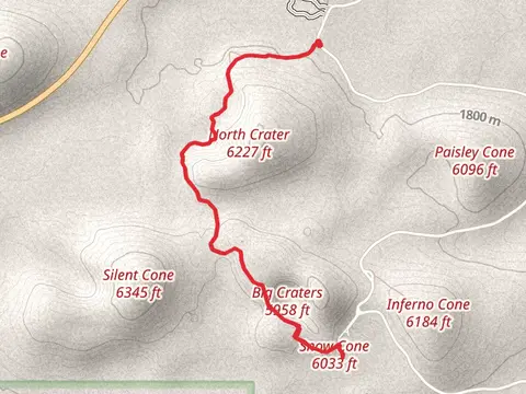 Spatter Cone via North Crater Trail