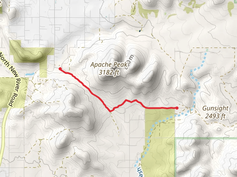 Maricopa Trail from North Linda Lane