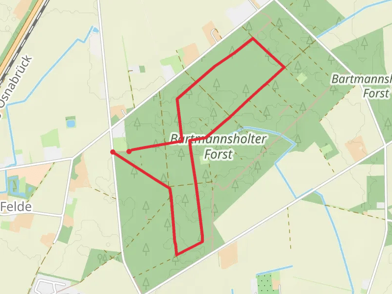 Bartmannsholter Forst Loop