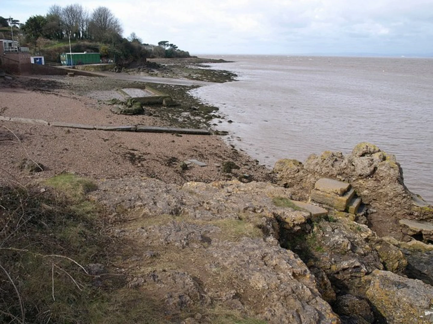 An image depicting the trail Clevedon to Portished via Culver Cliff and its surrounding area.