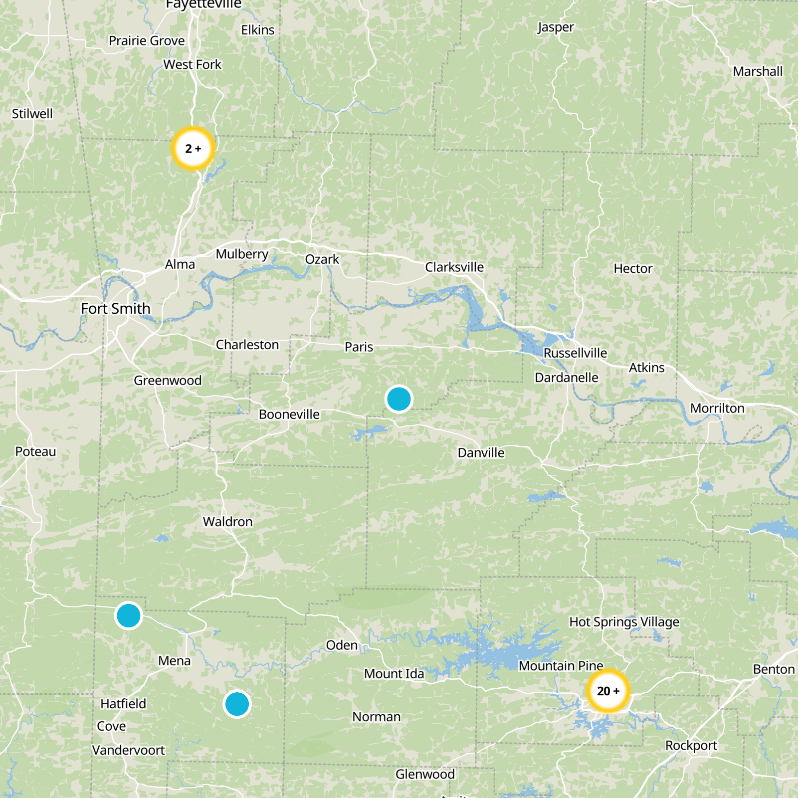 Logan County Static Map