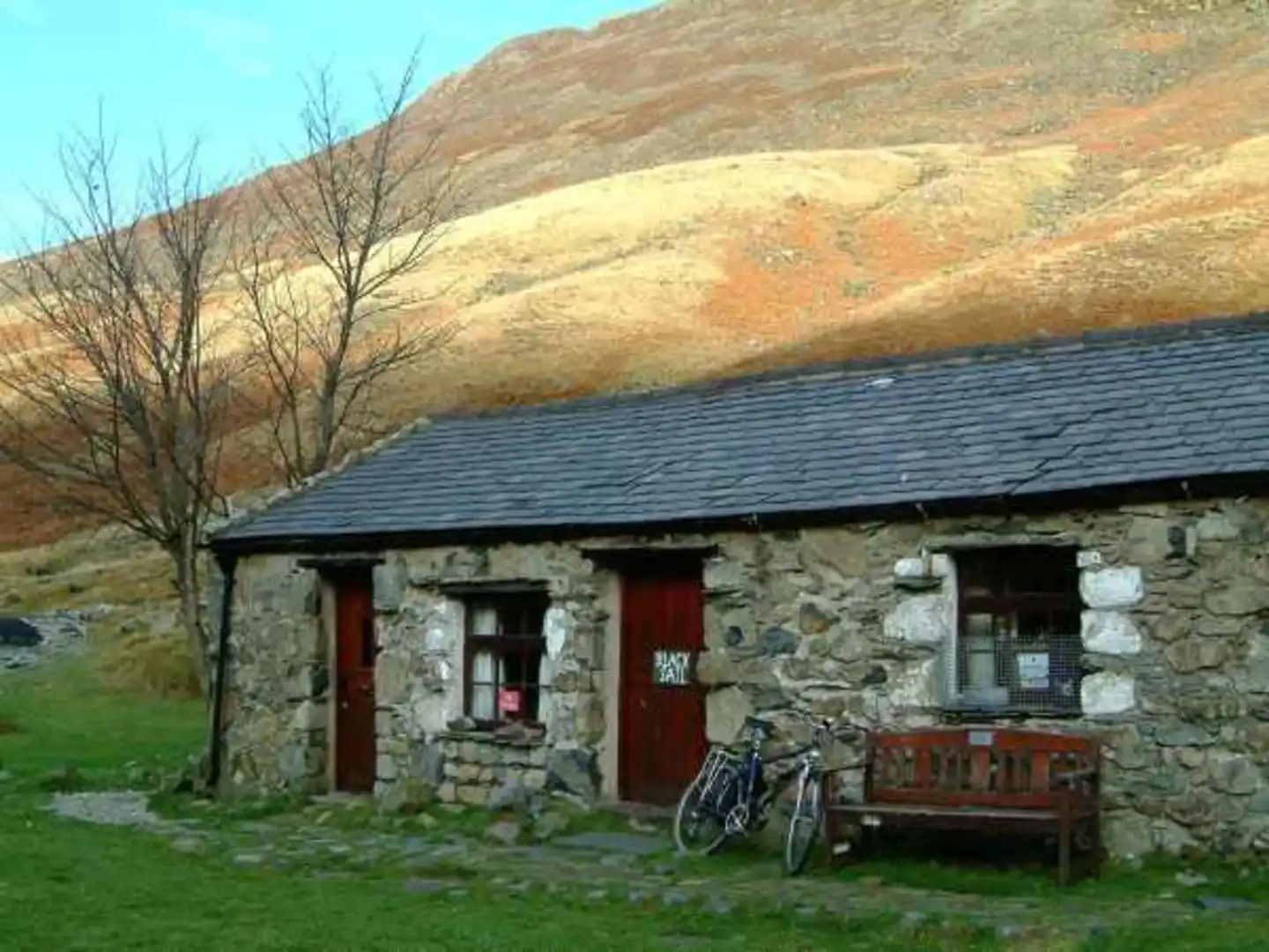 An image depicting the trail Pillar Rock, Great Gable and Windy Gap Loop from High Gillertnwaite and its surrounding area.