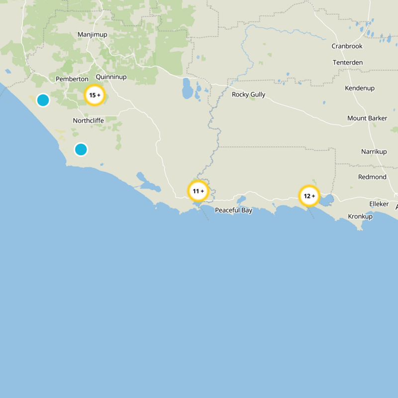 Manjimup Static Map