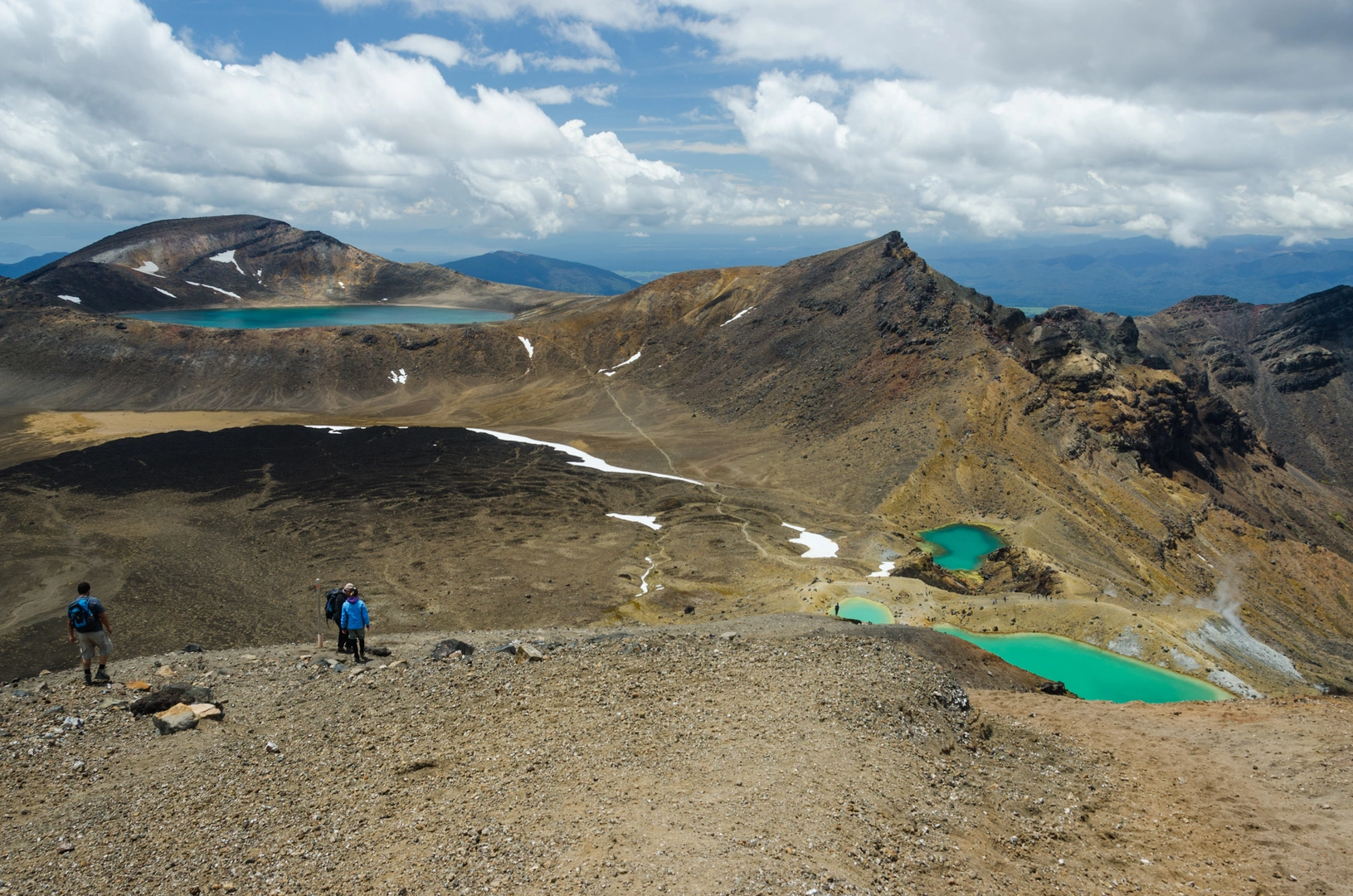 An image depicting the trail Mount Tongariro Loop and its surrounding area.