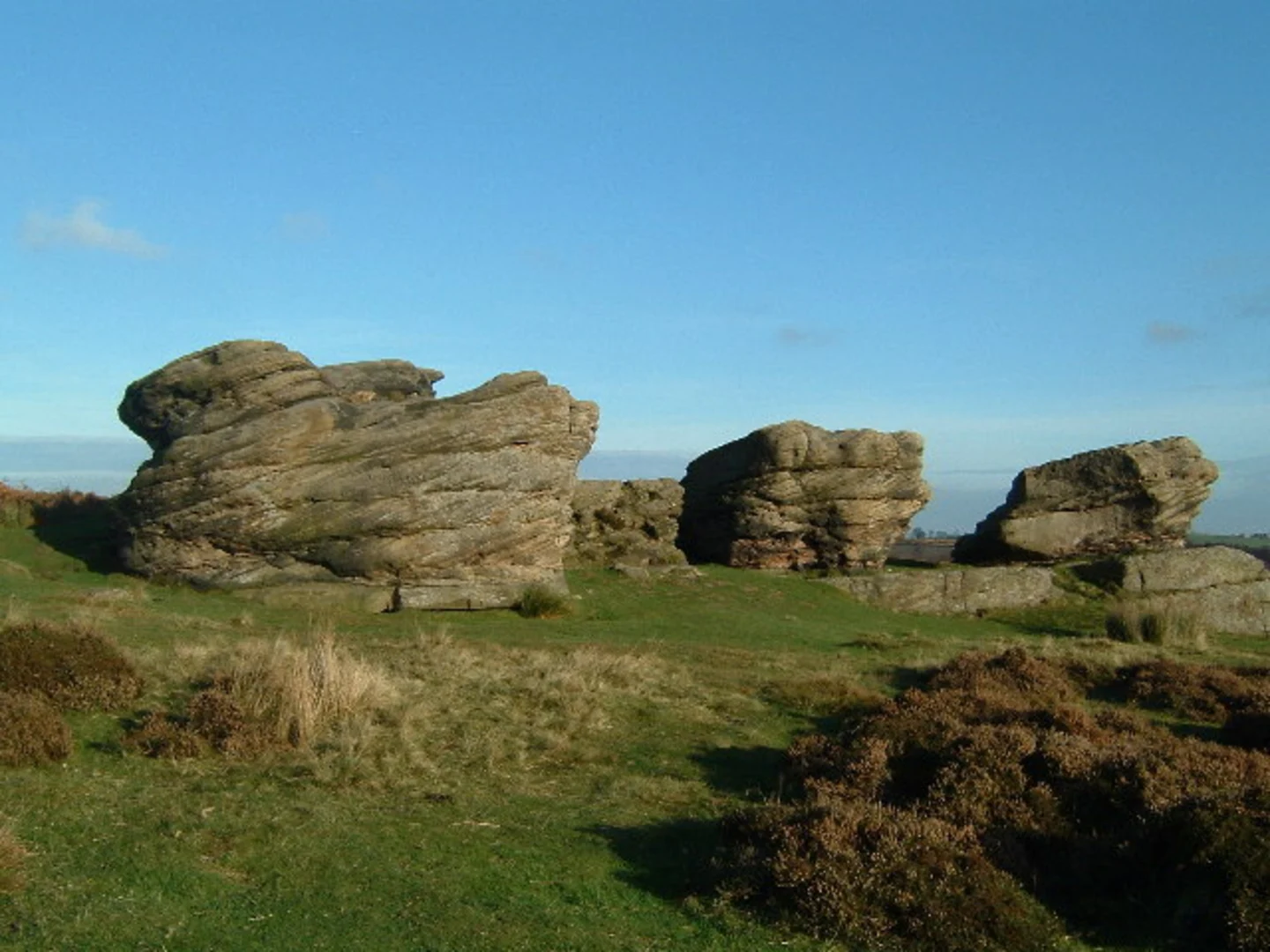 An image depicting the trail Birchen Edge Walk and its surrounding area.