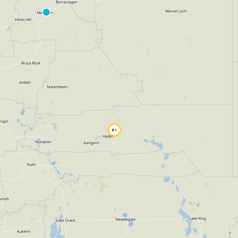 Hyden Static Map