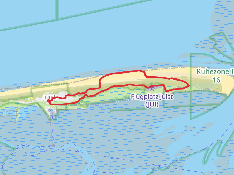 Deichpromenade and Kalfamerweg Loop