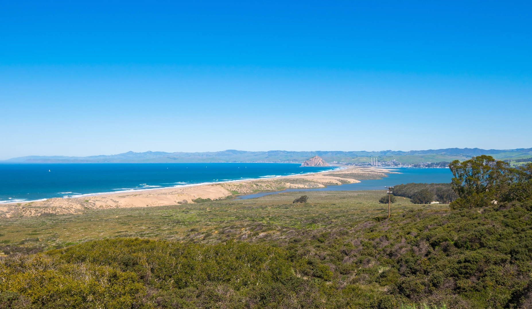 An image depicting the trail South Dune Trail and West Cable Trail and its surrounding area.
