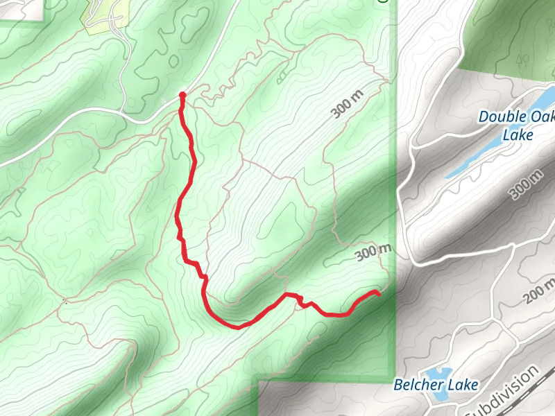 Red Road and King's Chair Overlook