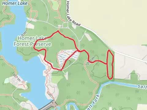 Flicker Woods Trail and Sand Beach Cove Trail