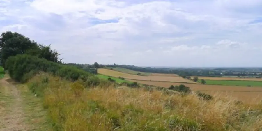 Lincoln Edge from Bracebridge Heath