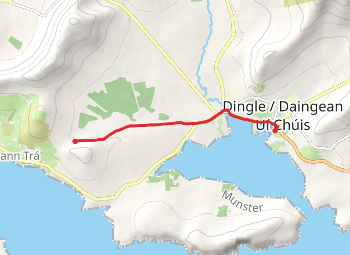 Ventry Shortcut mobile static map