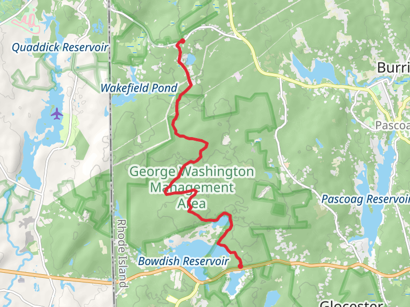 Wilbur Pond via North South Trail