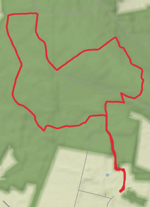 Hike on Hike on Mount Melleray x Hike from Cappoquin mobile static map