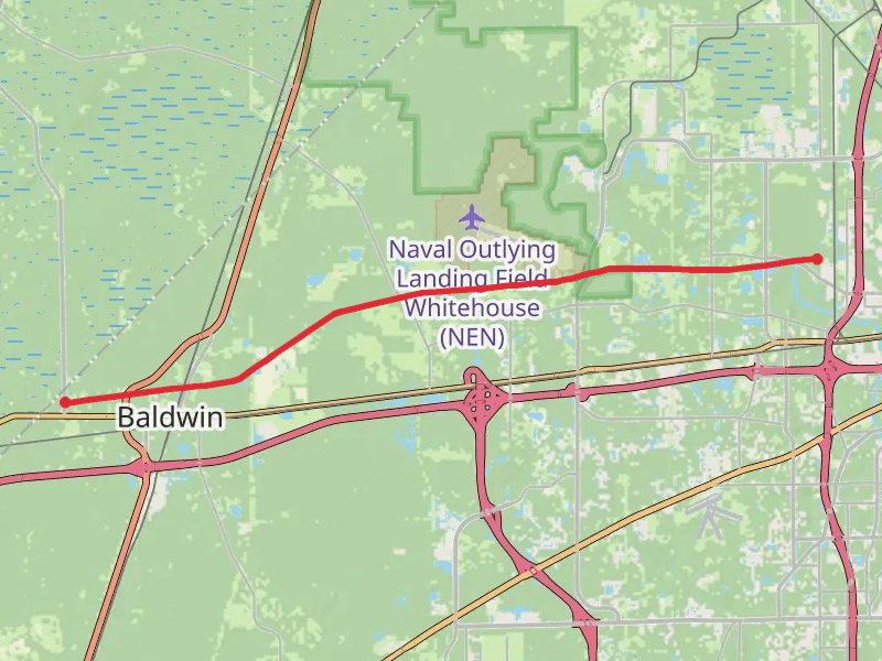 Jacksonville-Baldwin Trail