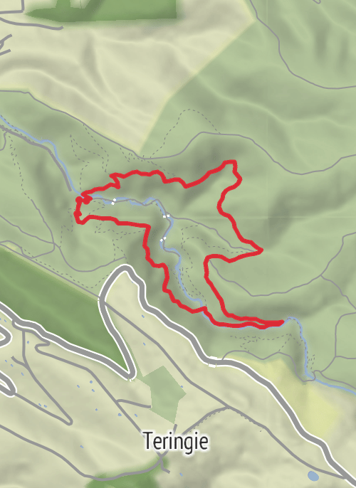 Morialta Falls mobile static map