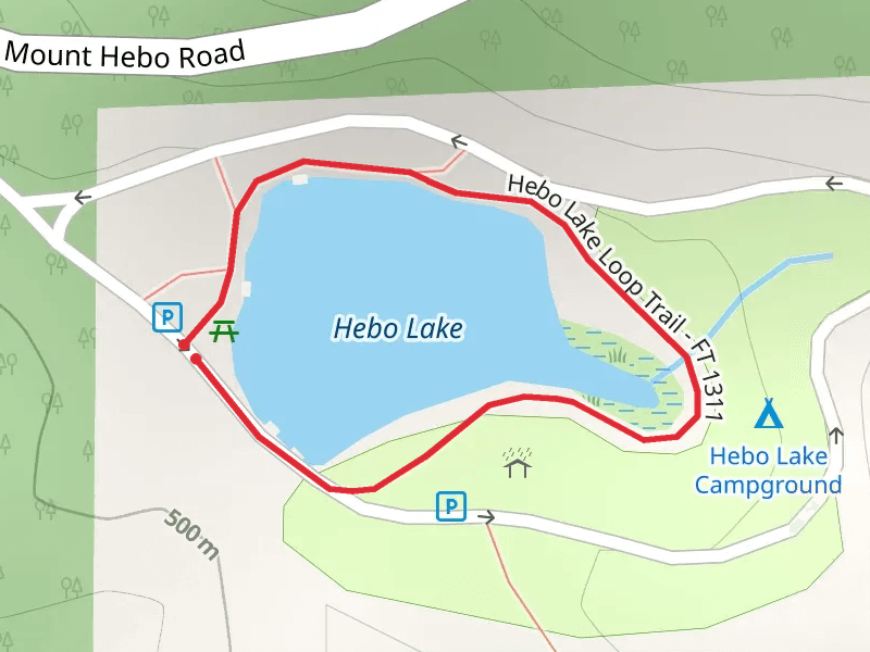 Hebo Lake Loop Trail