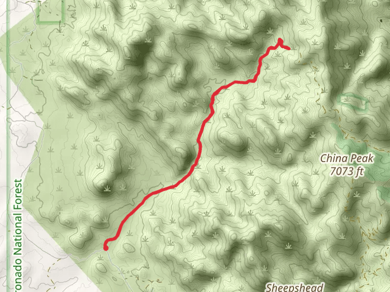Slavin Gulch Trail