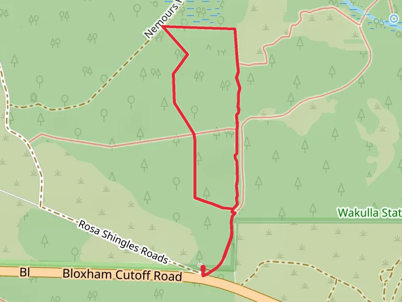 Double Springs Trail and Nemous Trail Loop