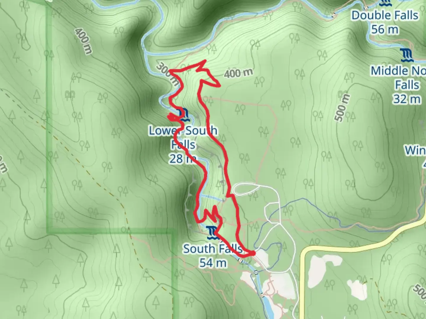 An image depicting the trail South Fork Silver Creek Loop and its surrounding area.