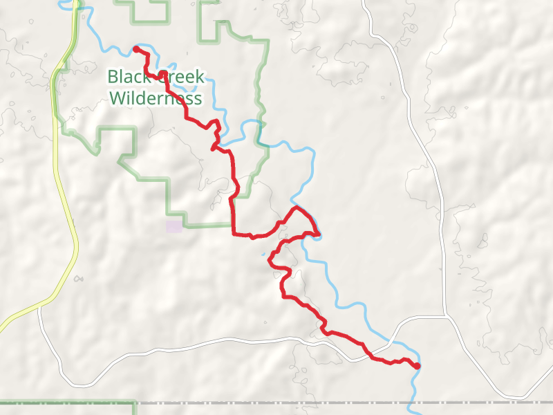Black Creek Point to Point