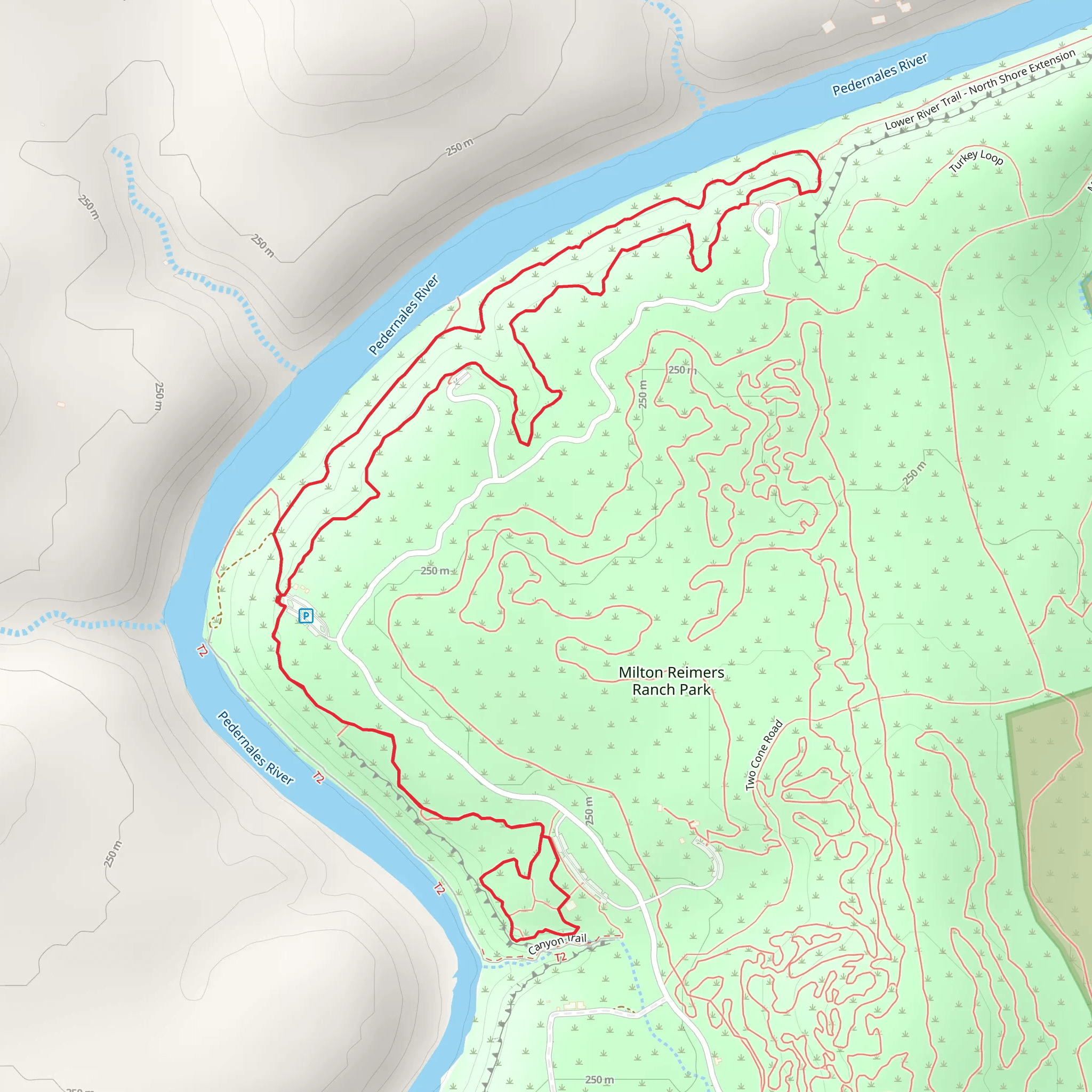 Pedernales River Shore Loop from Milton Reimers Ranch Park | Travis