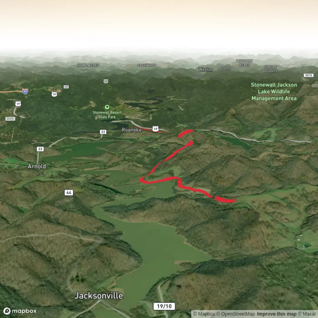 An image depicting the trail Arnold Road Trail and its surrounding area.