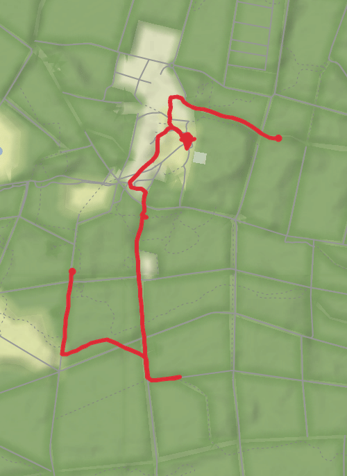 Forest Heath Hiking mobile static map