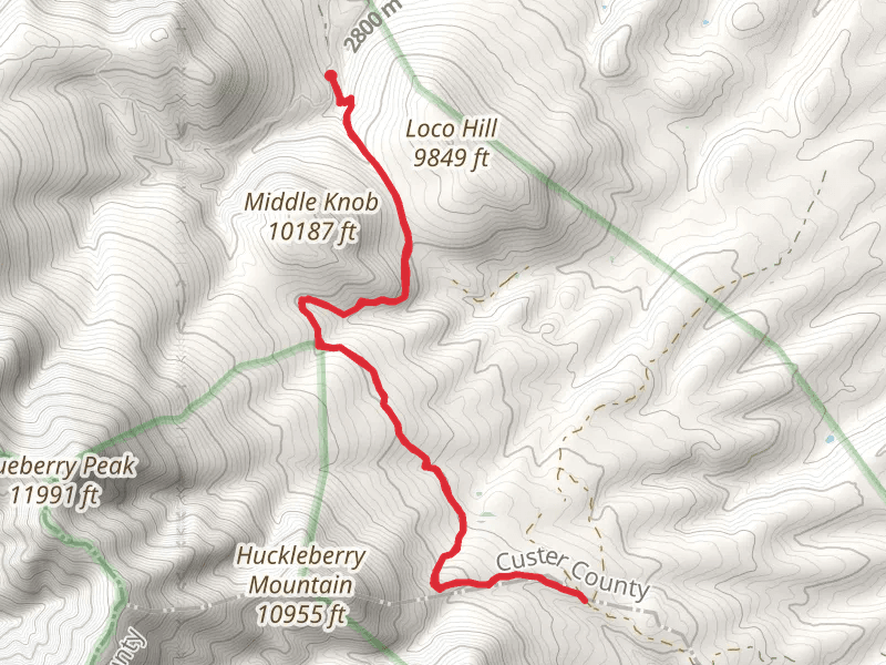 Cottonwood Creek via Rainbow - 1336