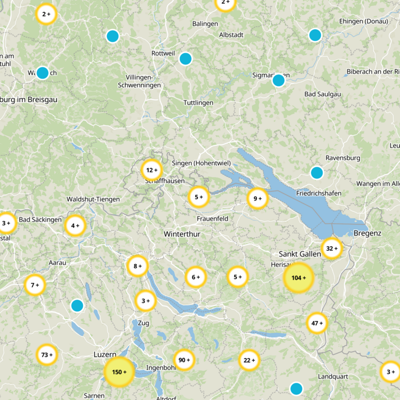 Bezirk Frauenfeld Static Map