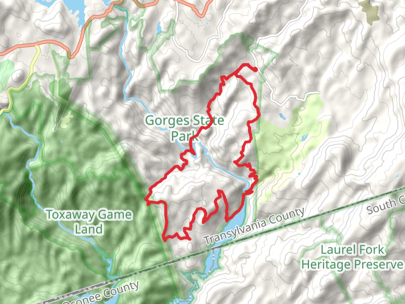 Auger Hole Trail and Foothills Trail Loop