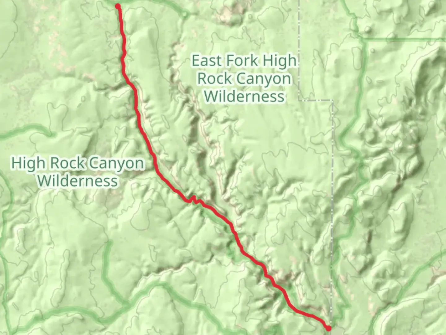 An image depicting the trail Walk along High Rock Creek - High Rock Lake and its surrounding area.