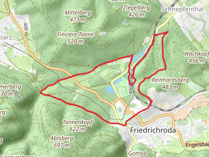 Rundweg Reinhardsbrunn