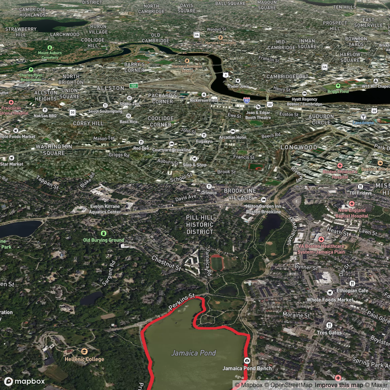 Jamaica Pond Loop Trail