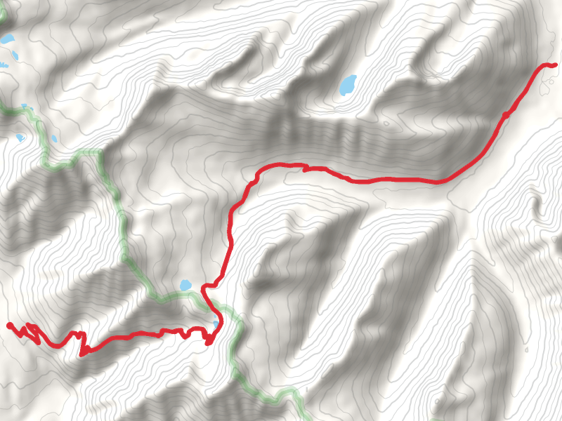 Pyramid Pass - Youngs Creek Trail