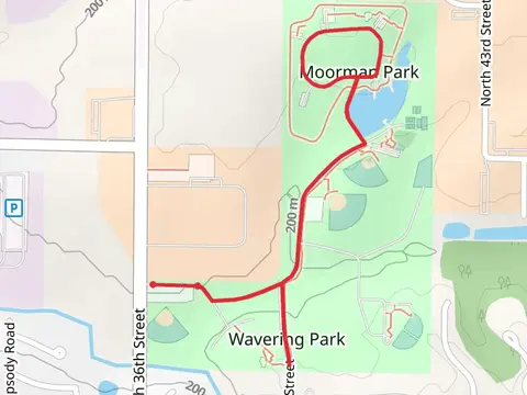 Walk around Moorman Lake