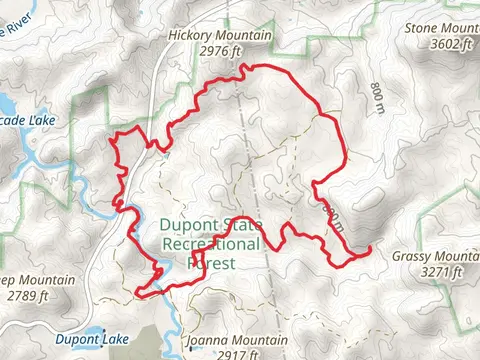 Lake Imaging, Wintergreen Falls, Sandy and High Falls Loop Trail