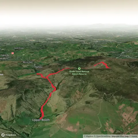 Jacob's Ladder, Kinder Downfall and Kinder Reservoir Loop