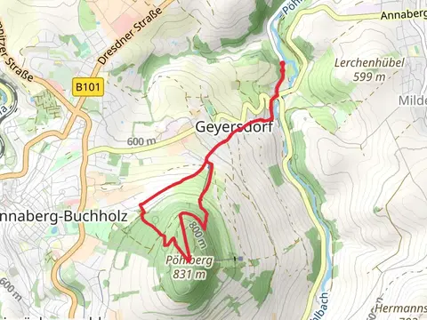 Poehlberg via Alte Bobbahn